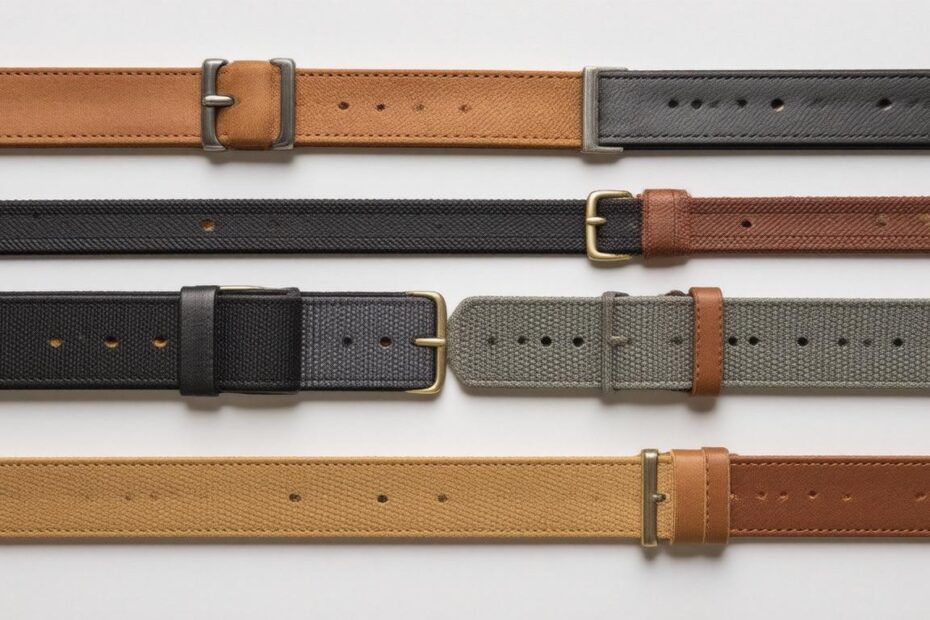 Top 10 Canvas Belts for Style and Durability