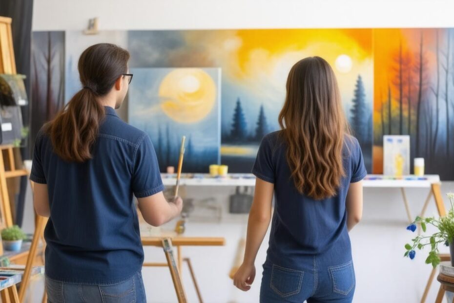 Top 10 Couple's Painting Classes for a Creative Date Night