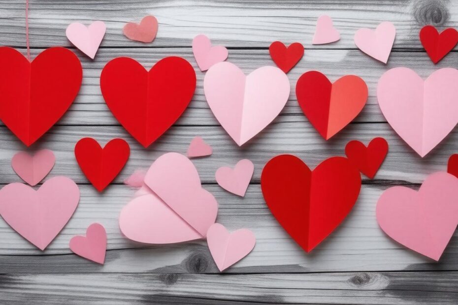Top 10 Creative Uses for Red and Pink Paper Hearts