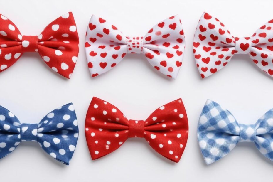 Top 10 Heart-Print Bowties to Add Charm to Your Style