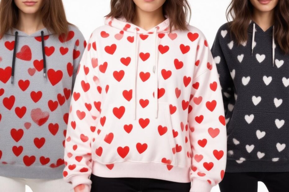 Top 10 Heart-Print Hoodies for Cozy Style