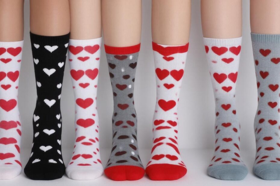 Top 10 Heart-Print Socks to Add Fun to Your Wardrobe