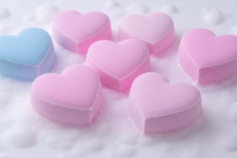 Top 10 Heart-Shaped Bath Bombs for a Relaxing Soak