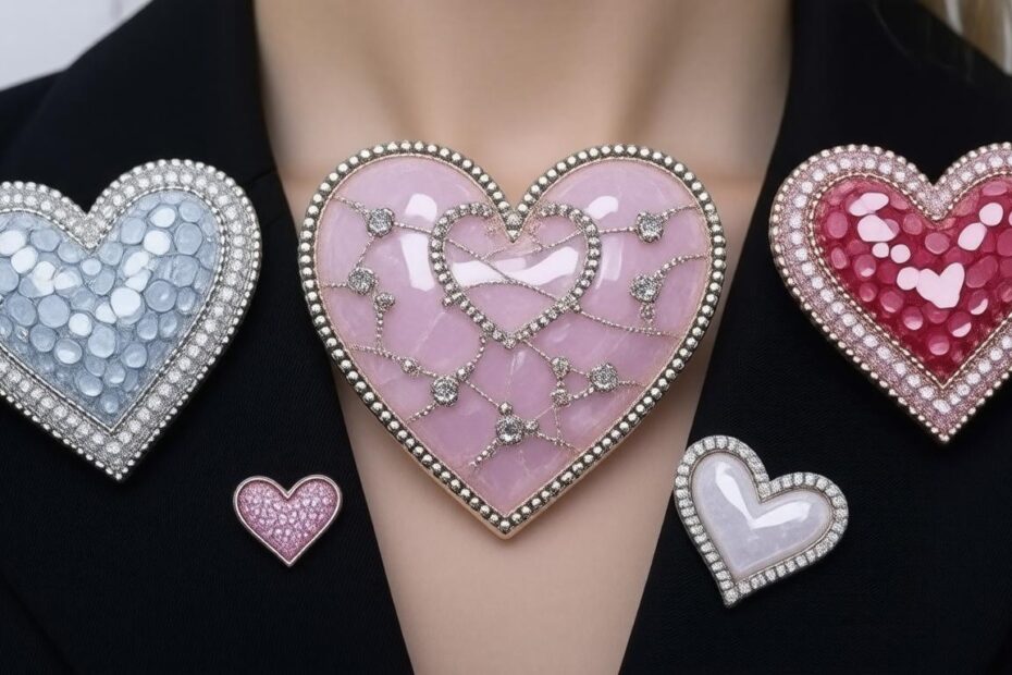 Top 10 Heart-Shaped Brooches to Elevate Your Style