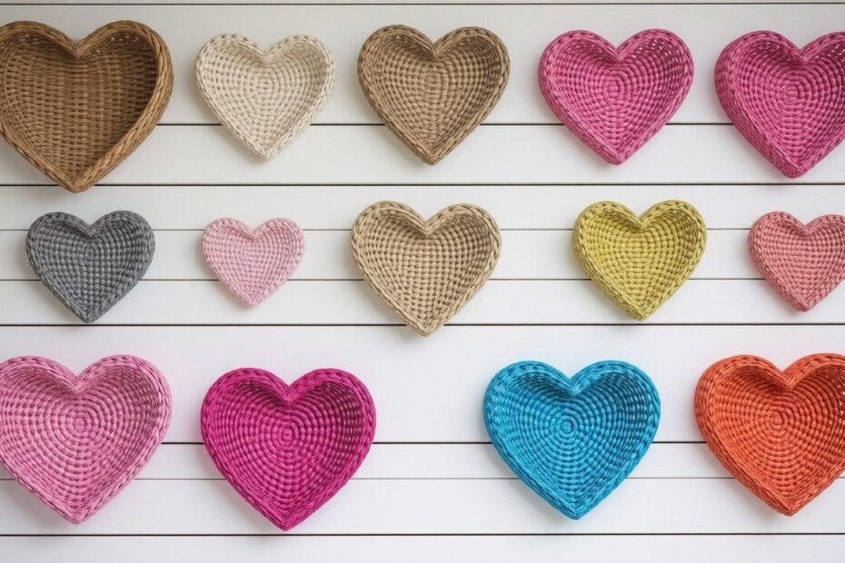 Top 10 Heart-Shaped Wall Baskets to Brighten Your Decor