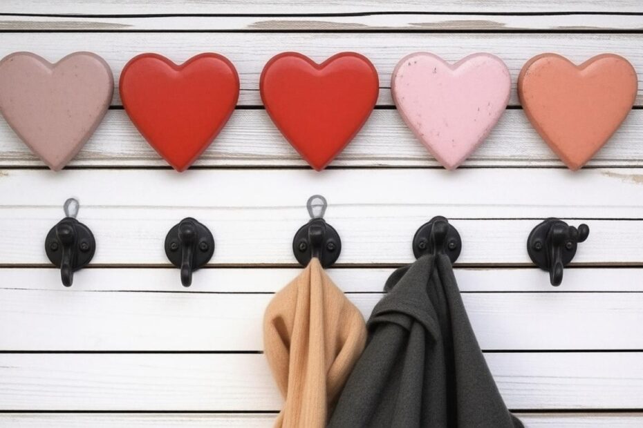 Top 10 Heart-Shaped Wall Hooks to Add Charm to Your Decor