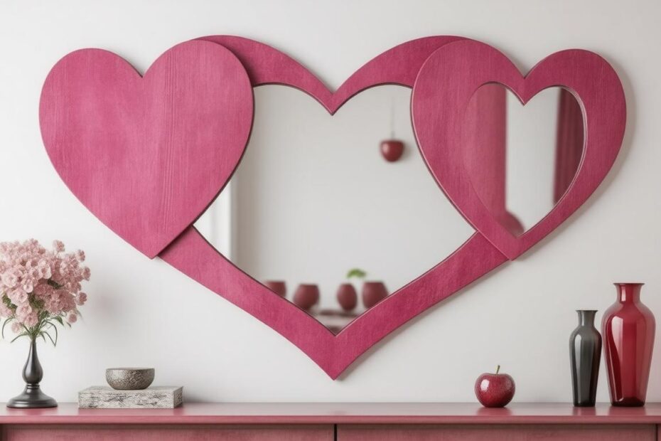 Top 10 Heart-Shaped Wall Mirrors for a Romantic Home Decor