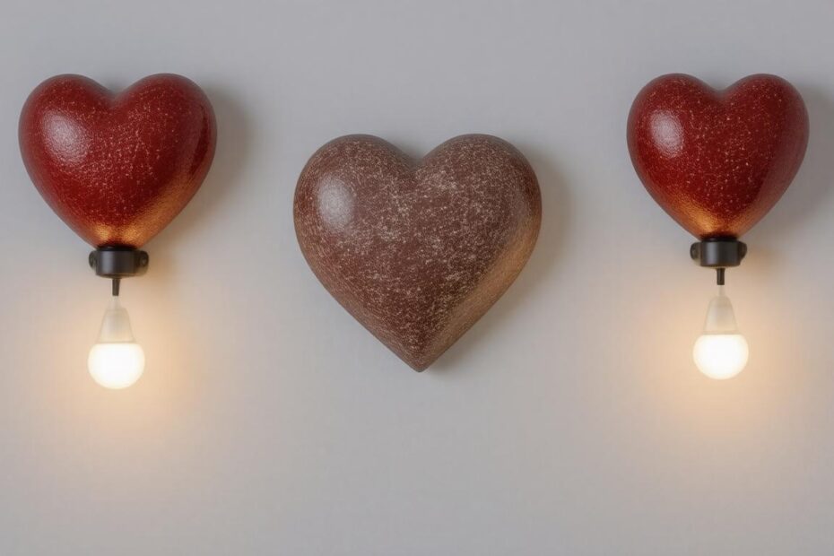 Top 10 Heart-Shaped Wall Sconces to Illuminate Your Space with Love