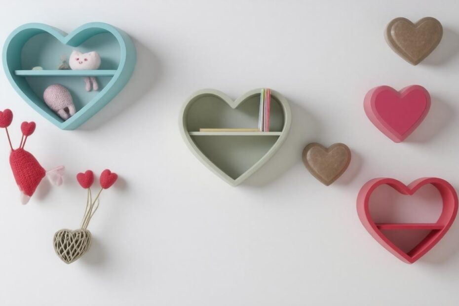 Top 10 Heart-Shaped Wall Shelves to Add a Touch of Love to Your Decor