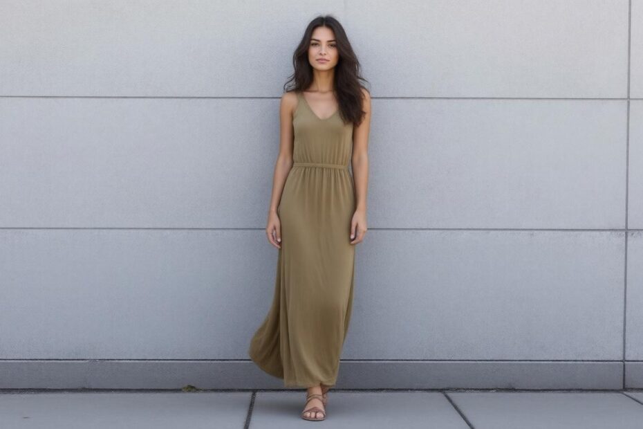 Top 10 Khaki Long Dresses for Effortless Style