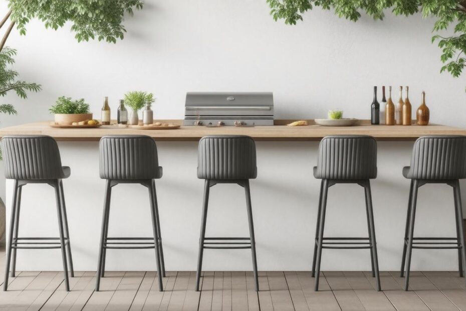 Top 10 Outdoor Kitchen Bar Stools for Stylish Entertaining