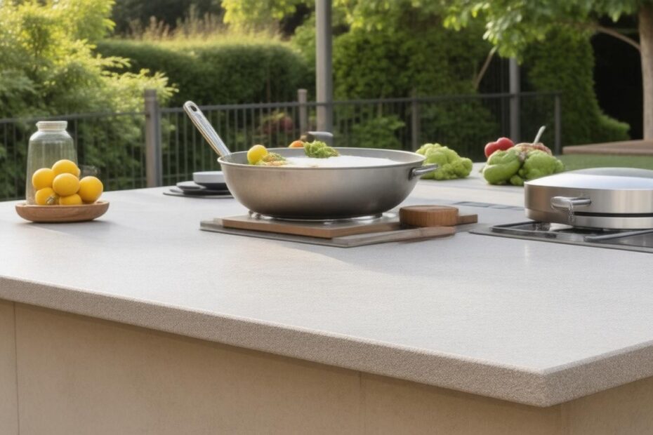 Top 10 Outdoor Kitchen Countertops for Stylish Al Fresco Cooking