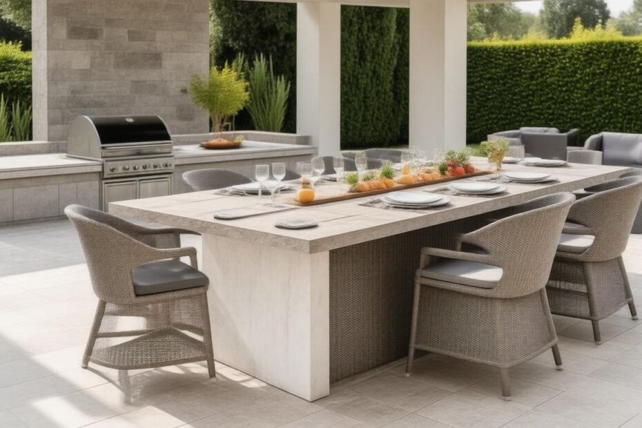 Top 10 Outdoor Kitchen Furniture Sets for Stylish Al Fresco Dining