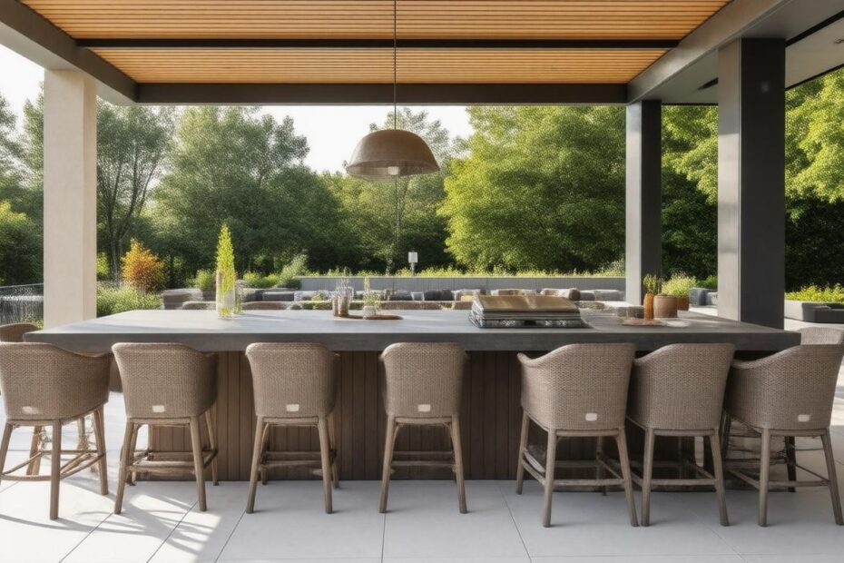 Top 10 Outdoor Kitchen Seating Options for Stylish Dining