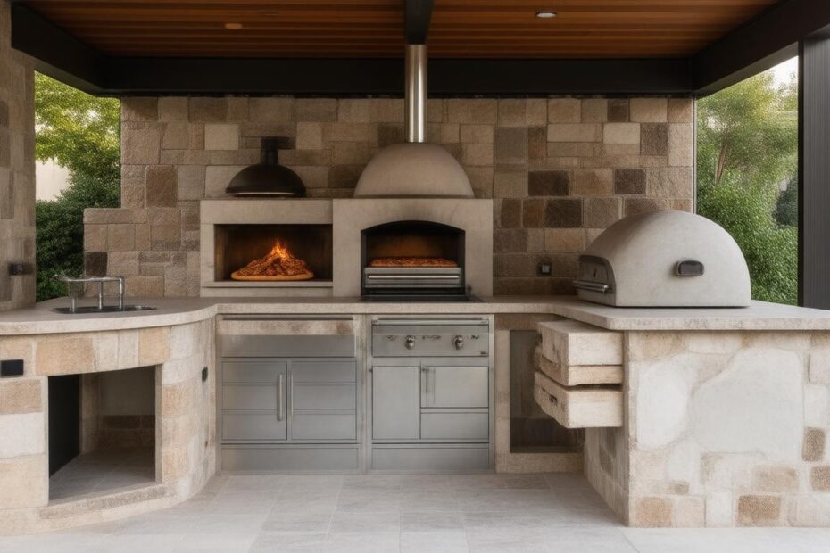 Top 10 Outdoor Kitchens Featuring Stunning Pizza Ovens