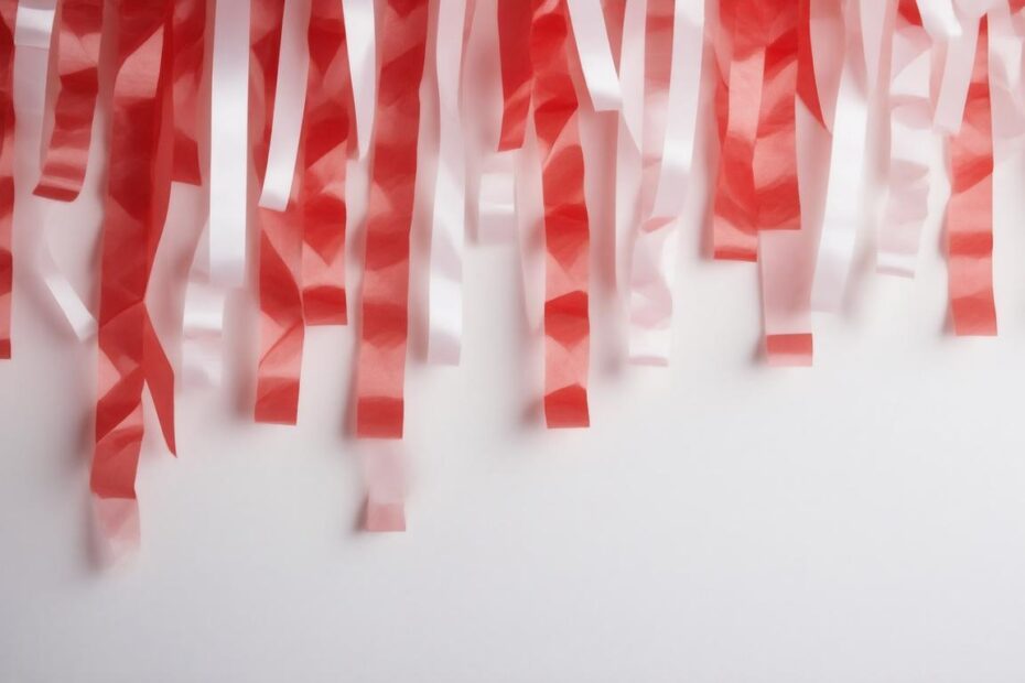 Top 10 Red and White Paper Streamers for Festive Decorations