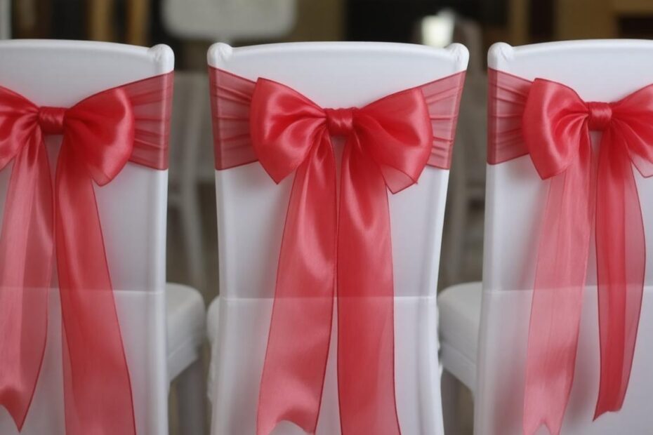 Top 10 Romantic Chair Bows for Valentine's Day Decor