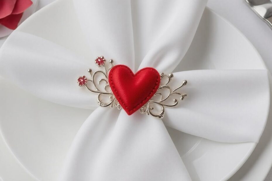 Top 10 Romantic Napkin Rings for an Enchanting Valentine's Day Dinner