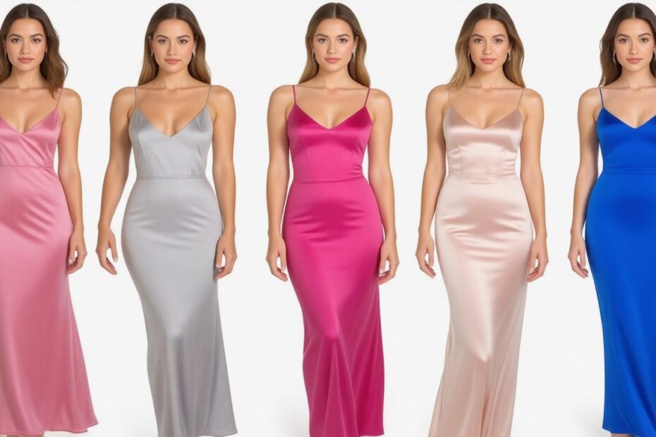 Top 10 Satin Dresses for Effortless Elegance