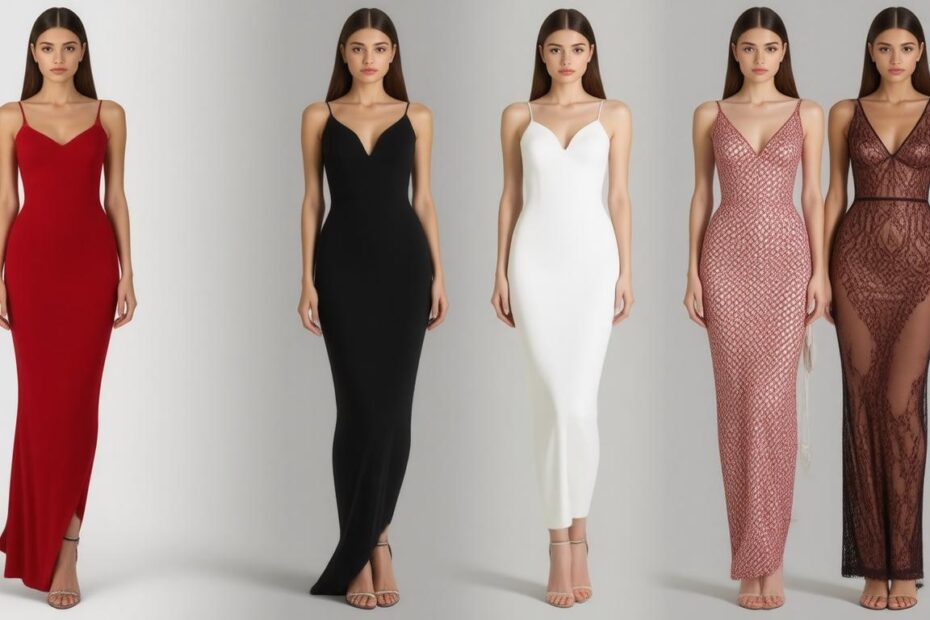 Top 10 Slim Fit Long Dresses for Effortless Elegance