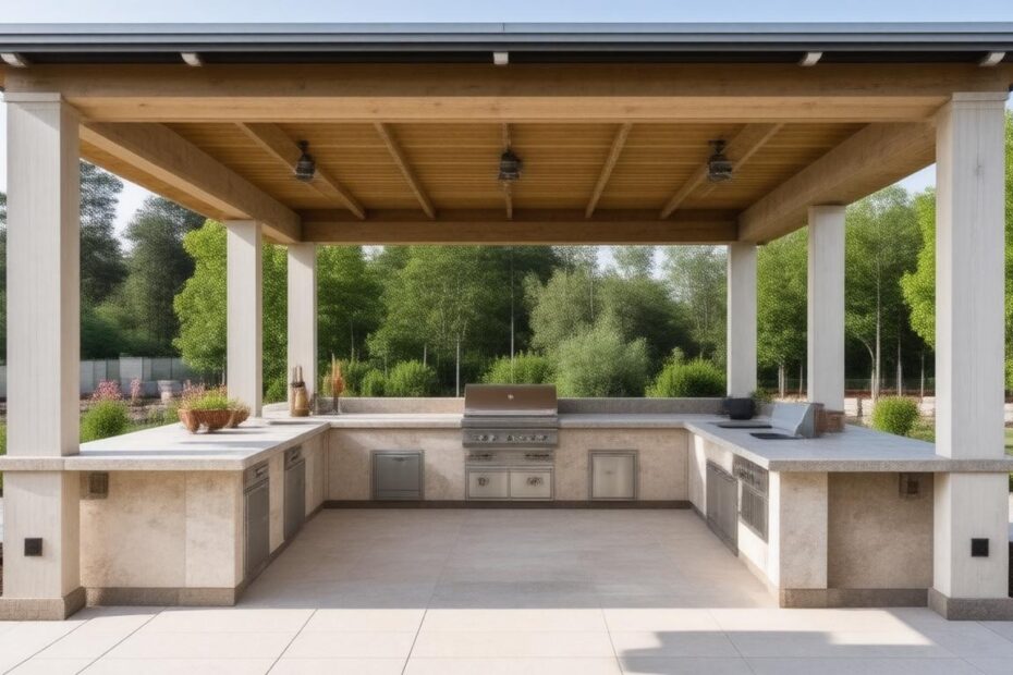Top 10 Stunning Outdoor Kitchen Pavilions for Your Backyard Bliss
