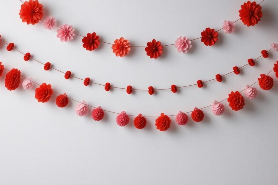 Top 10 Stunning Red and Pink Paper Garlands for Festive Decor