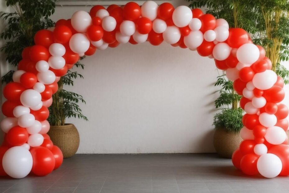 Top 10 Stunning Red and White Balloon Arches for Every Celebration