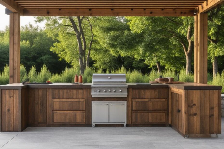 Top 10 Stunning Wooden Outdoor Kitchens for Your Backyard