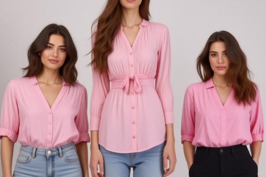 Top 10 Stylish Pink Blouses to Elevate Your Wardrobe