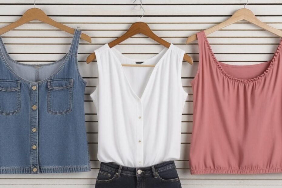 Top 10 Stylish Sleeveless Blouses for Every Wardrobe