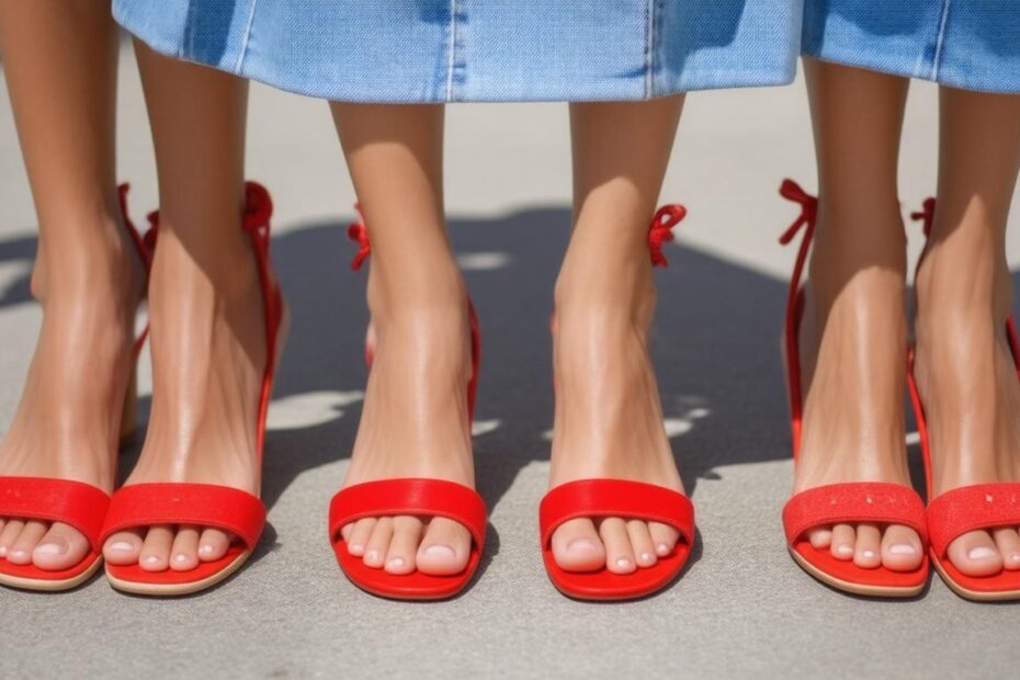Top 10 Trendy Red Sandals to Elevate Your Summer Style