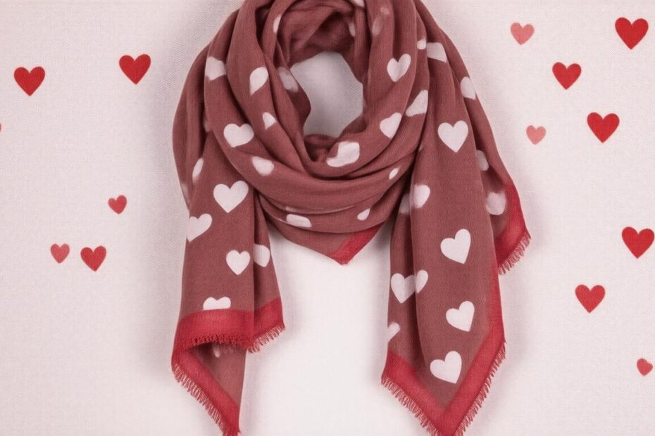 Top 10 Heart-Print Scarves to Elevate Your Style