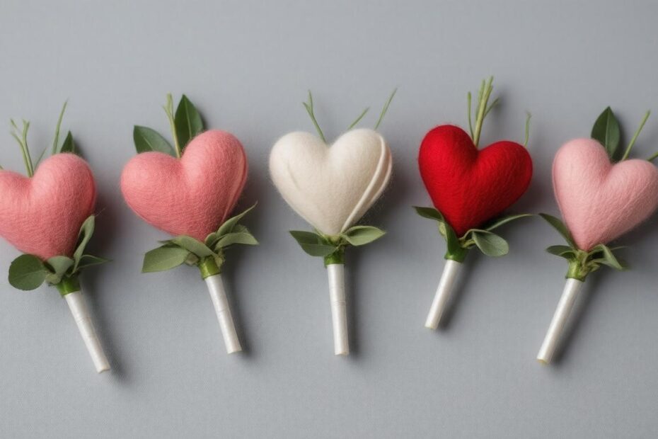 Top 10 Heart-Shaped Boutonnieres for a Romantic Touch