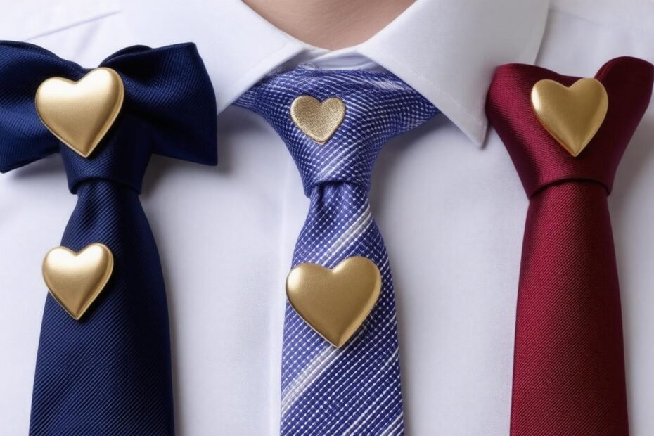 Top 10 Heart-Shaped Tie Clips for Stylish Connections