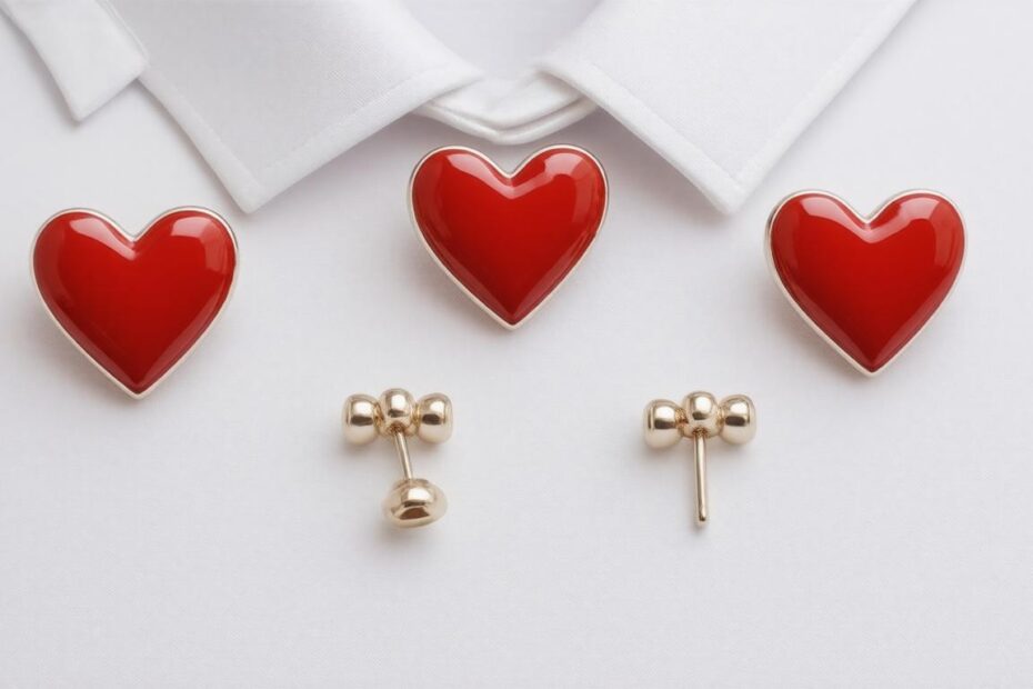 Top 10 Heart-Shaped Tie Tacks to Elevate Your Style