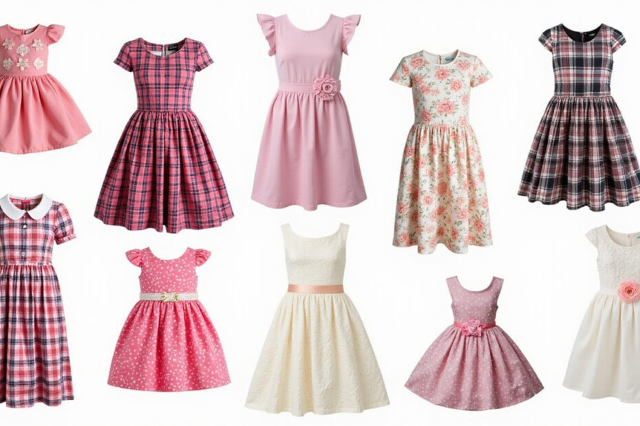 Top 10 Adorable Pink Plaid Dresses for Girls