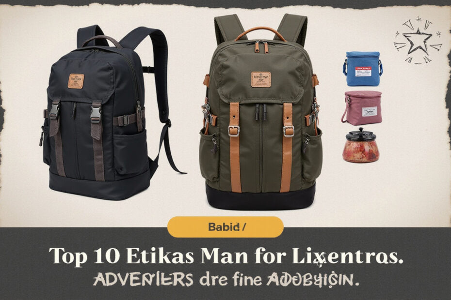 Top 10 Etikas Man Packs for Adventurers on the Go
