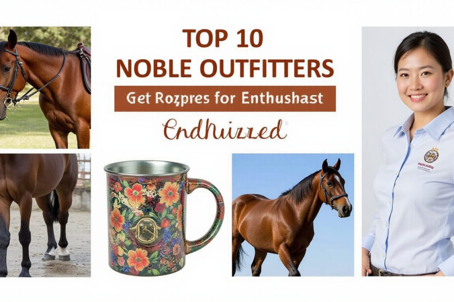 Top 10 Noble Outfitters Products for Equestrian Enthusiasts