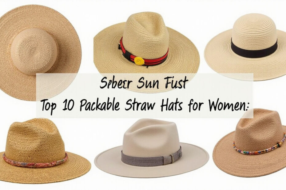 Top 10 Packable Straw Hats for Women: Stylish Sun Protection