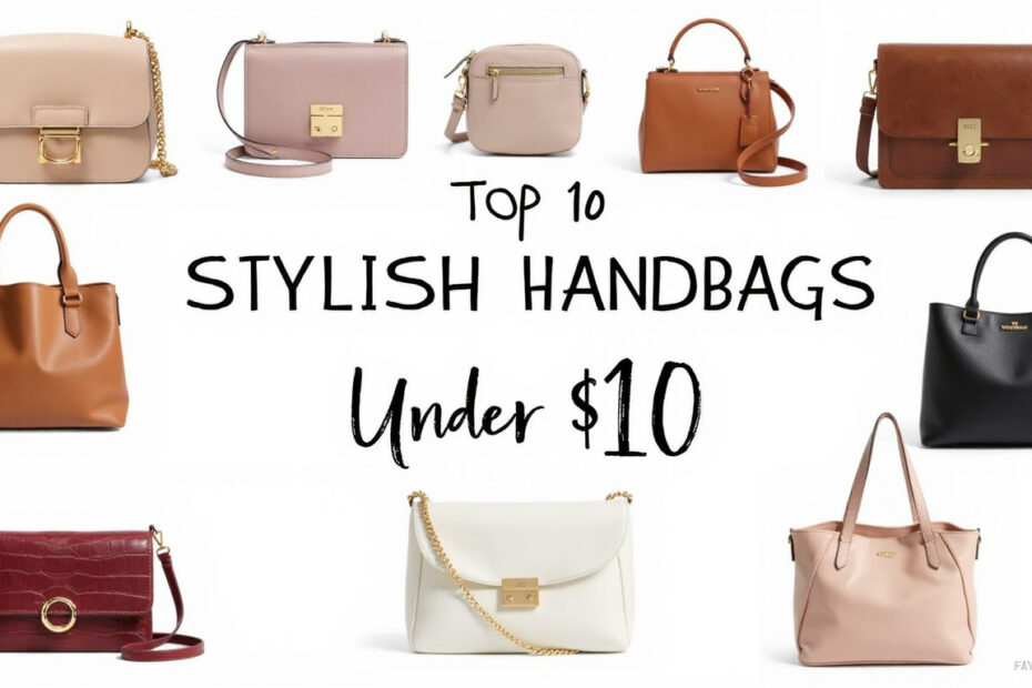 Top 10 Stylish Handbags Under $10 for Budget Shoppers