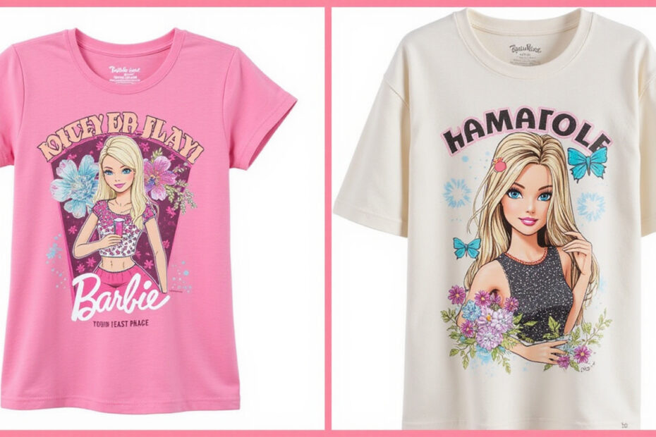 Top 10 Trendy Barbie T-Shirts for Fashionistas