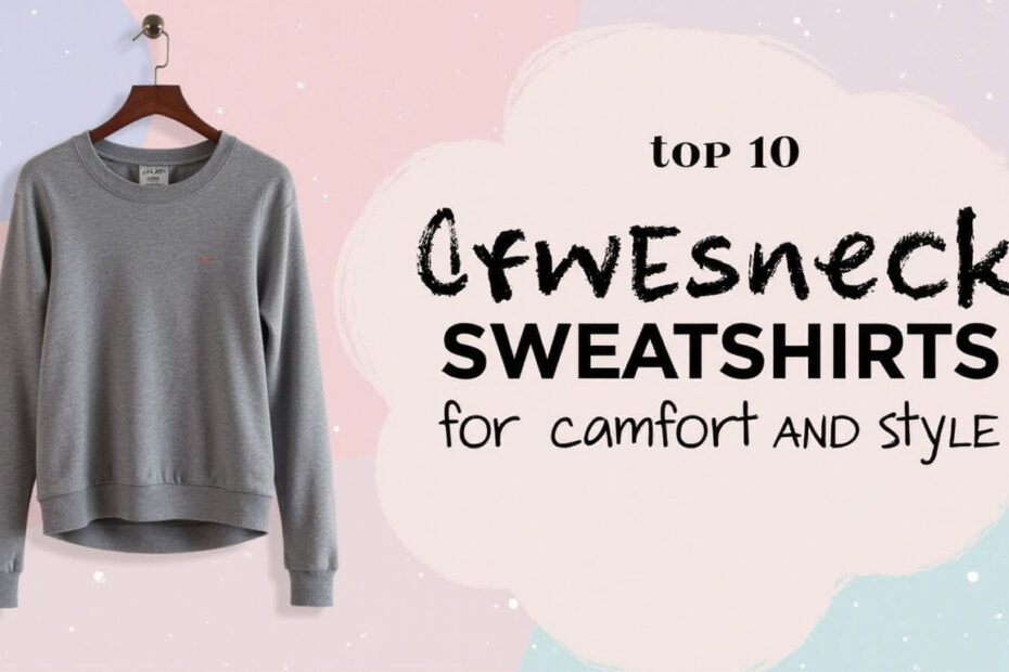Top 10 Women's Crewneck Sweatshirts for Comfort and Style