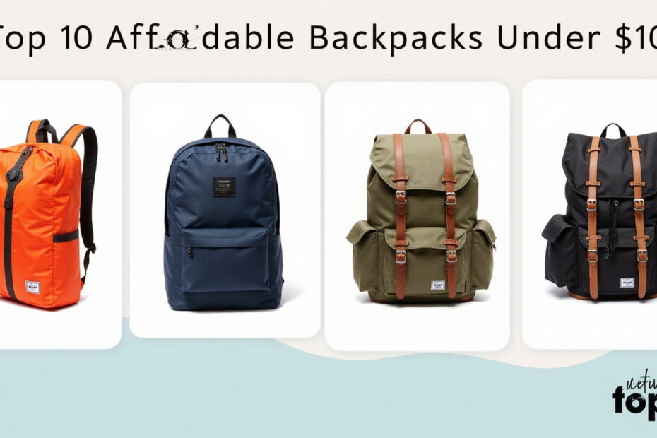 Top 10 Affordable Backpacks Under $10 for School and Travel