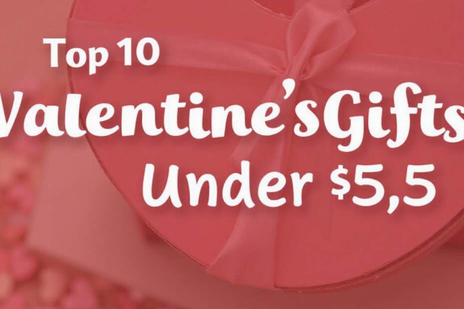 Top 10 Affordable Valentine's Gifts Under $5