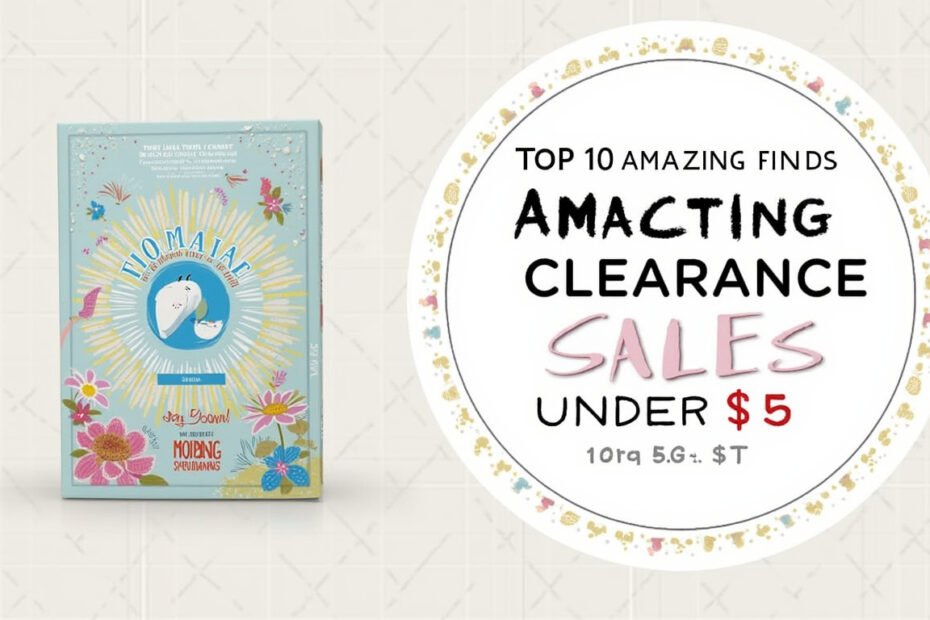 Top 10 Amazing Finds at Clearance Sales Under $5