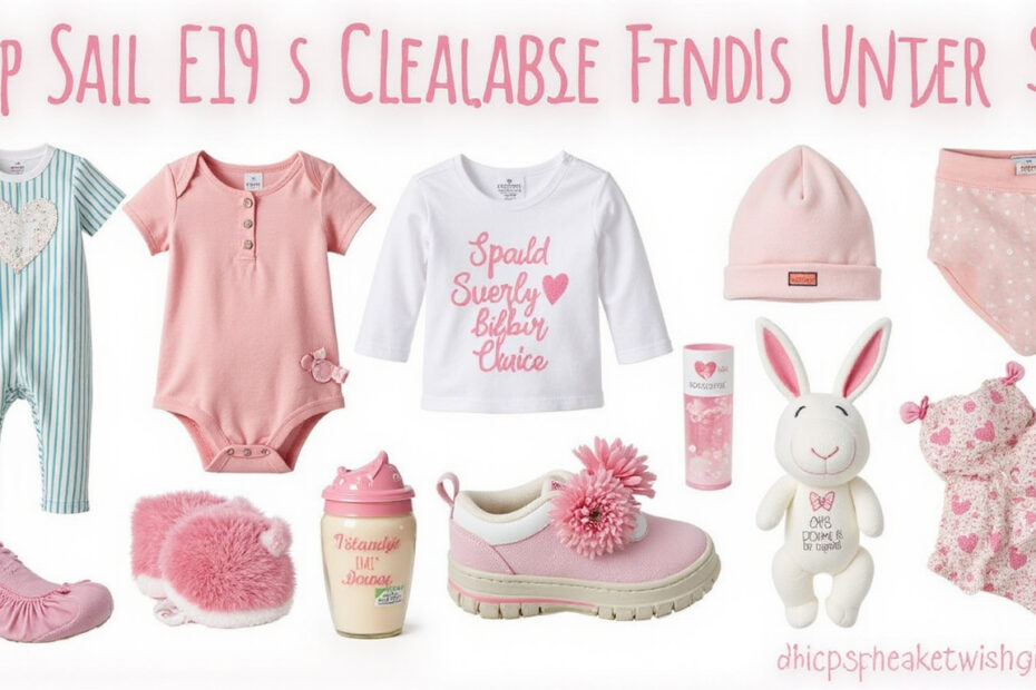 Top 10 Baby Girl Clearance Finds Under $5