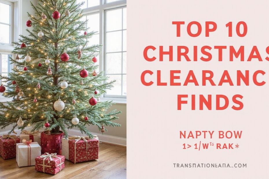 Top 10 Christmas Clearance Finds Under $5