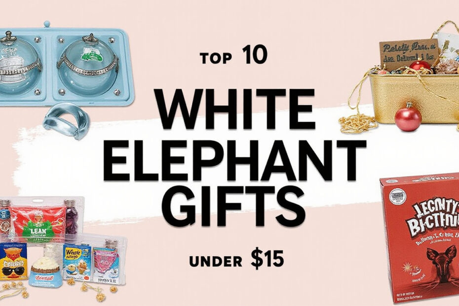 Top 10 Fun White Elephant Gifts Under $15