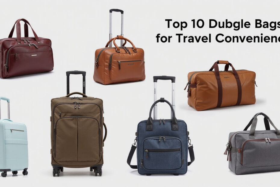 Top 10 Rolling Duffle Bags for Travel Convenience