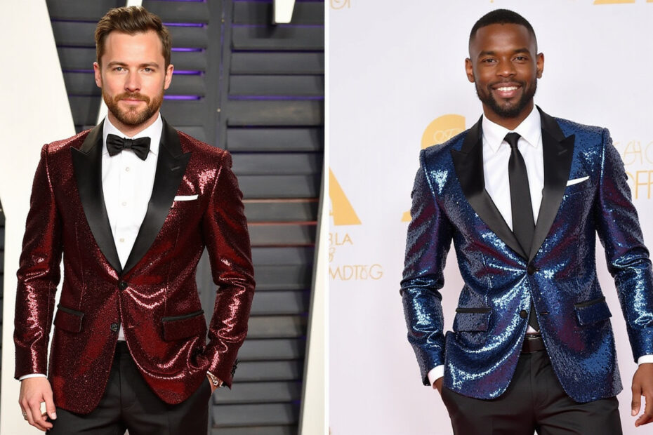 Top 10 Sequin Suits for Men to Shine at Any Event